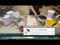 Mixing Water-based Ink for Screenprinting