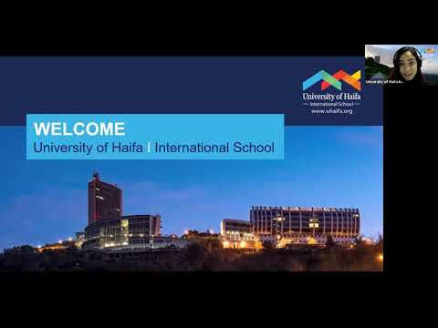 University Of Haifa International School Webinar