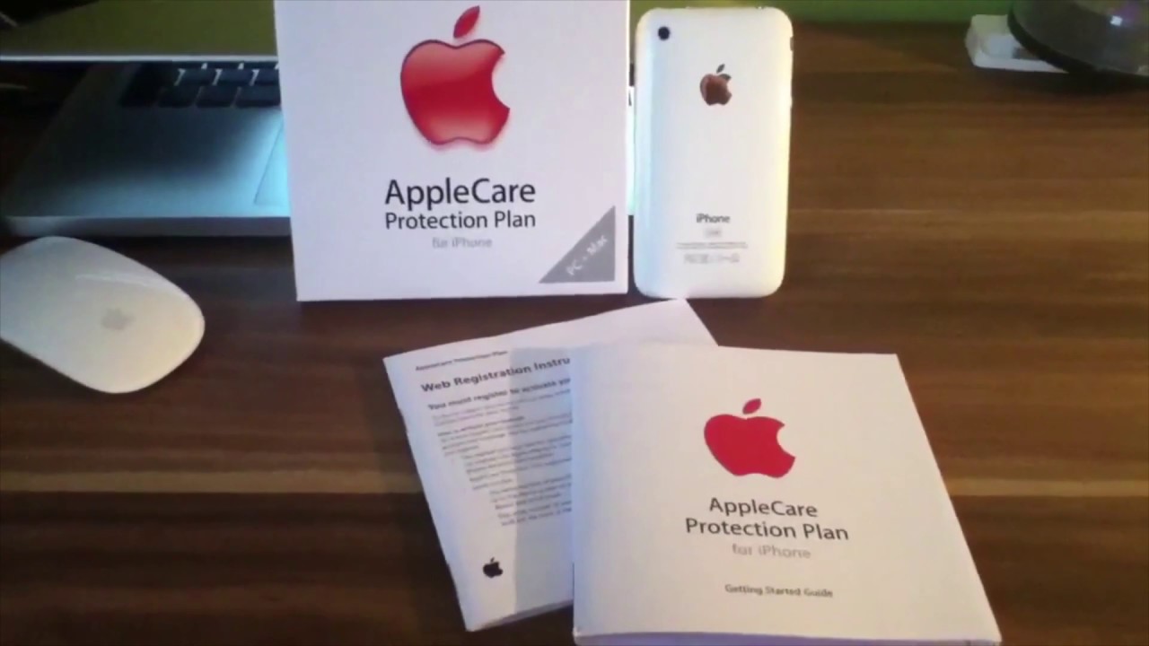 Retro Unboxing AppleCare Protection Plan (Reupload) touchbenny YouTube