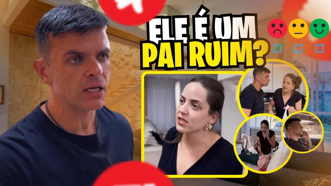 Estamos com nossa filha recém-nascida e meu marido não saber fazer o papel de pai dele!