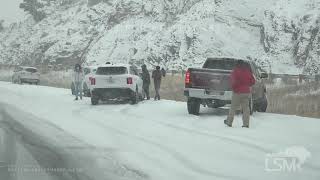 12-31-2021 Morrison, CO Winter Storm Causes Mayhem on i70-Cars Sliding Off-Stuck on Highway-Closures