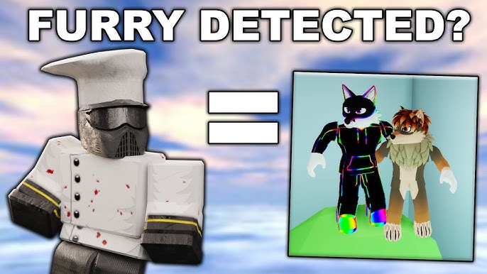 Off topic: This is my Roblox skin. I'm not a furry!