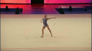 Ekaterina Vedeneeva (SLO) Hoop Qualification 40th FIG Rhythmic Gymnastics World Championships 2023