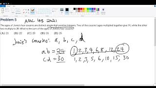 2021 AMC 10B Problem 5 Spring