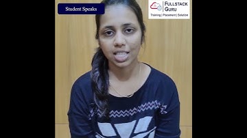 Student Speaks | Fullstack Guru | Pune