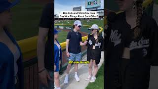 Can Cubs and White Sox Fans Be Nice To Each Other?⚾