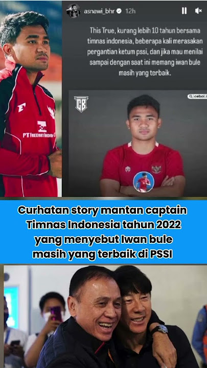 Ketua umum PSSI terbaik menurut Asnawi #timnasindonesia #football #beritabola