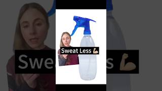 How To Sweat Less While Working Out #dermatologist