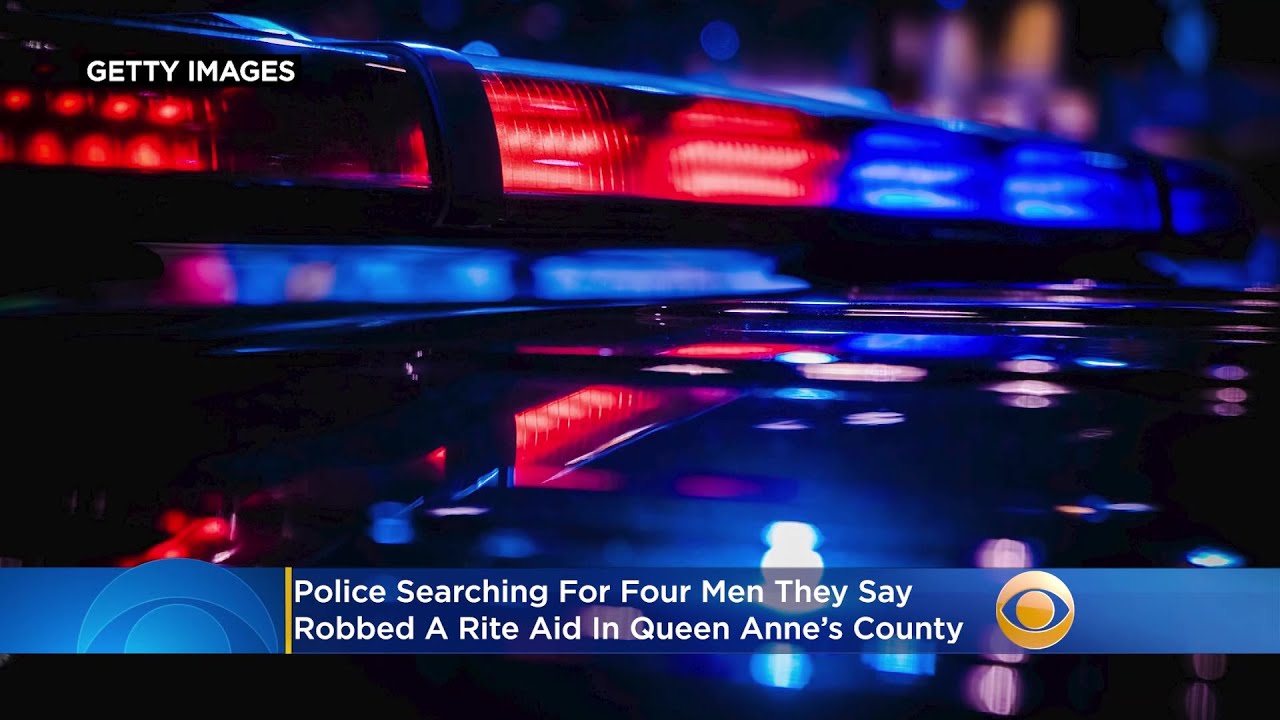 4 Suspects Rob Rite Aid In Queen Anne's County, Pepper Spray Store Clerks, Sheriff's Office Says