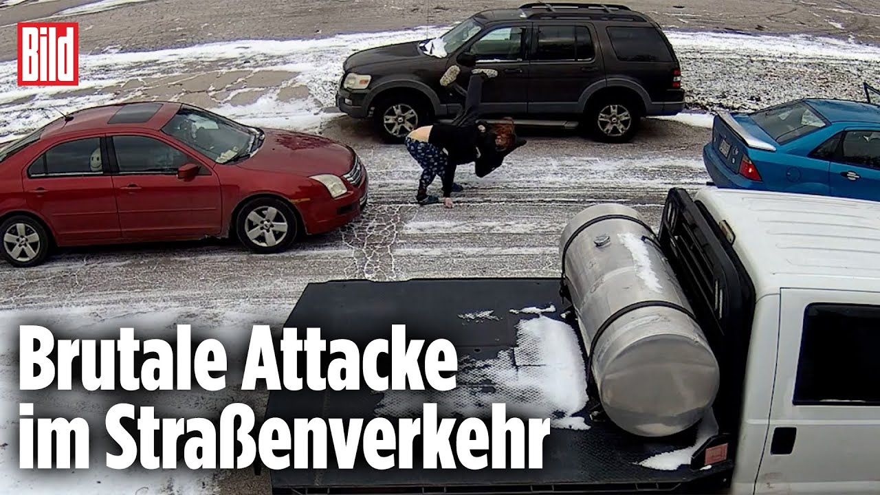 Spurwechsel mündet in Straßen-Schlägerei