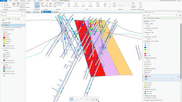 Creating Drillholes and Sections in Discover ArcGIS Pro