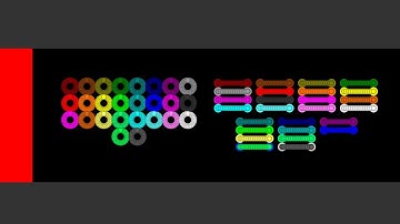 Shutter Crush Worms + Rings Survival Race ASRM in Algodoo