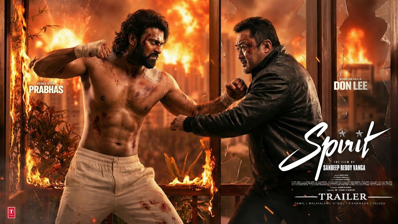 SPIRIT - Trailer | Rebel Star Prabhas | Sandeep R Vanga | Triptii | vivek | Fanmade Ai