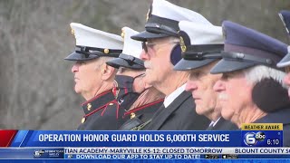 Operation Honor Guard holds 6,000th funeral service