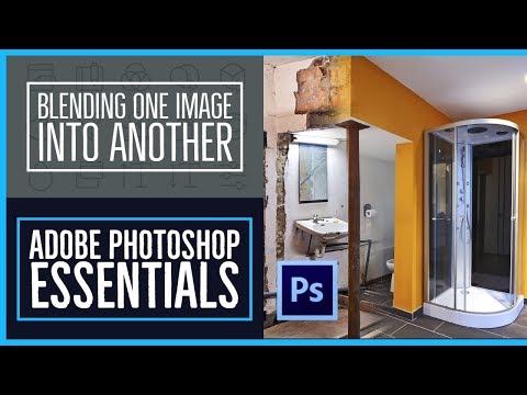 How to blend fade one image into another - Photoshop CC Essentials [32/86]