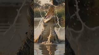 Crocodile Attacks Zebra 🦓 | Wildlife hunting | Crocodile hunting zebra