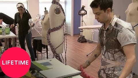 Project Runway All Stars: Fun in the Workroom: Elena and Viktor Frenemies (S3, E4) | Lifetime