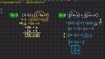 Ch.  3 2 Adding & Subtracting Linear Expressions