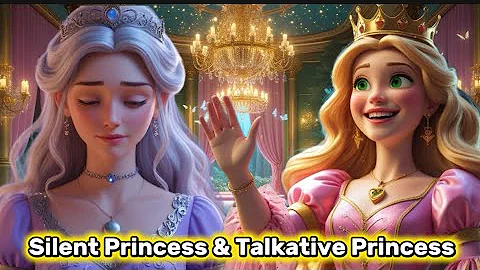 The Silent Princess & The Talkative Princess | Heartwarming Fairytale Story for Kids👑