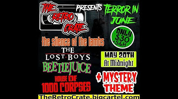 Retro Crate JUNE Horror Mystery Box Unboxing