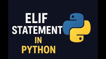 Elif  Statement in Python | (nested if statement)