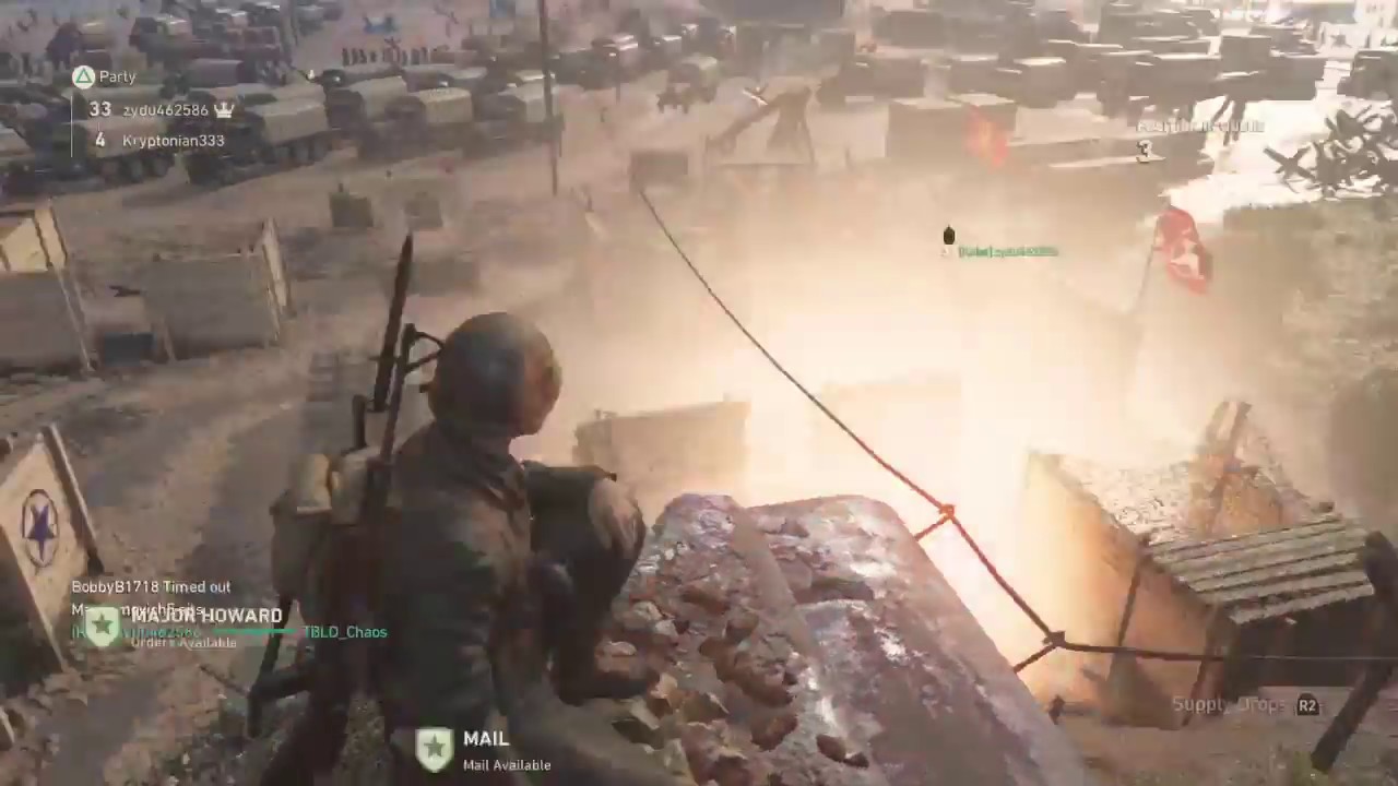 Ps4 Call of Duty WWII Playing 1v1 - YouTube