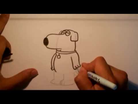 How to Draw Brian from Family Guy - Easy Things to Draw ...