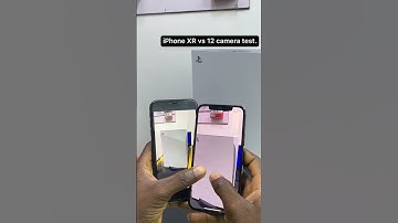 iPhone XR vs 12 Camera Test. #explore #video