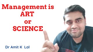 Management Art or Science