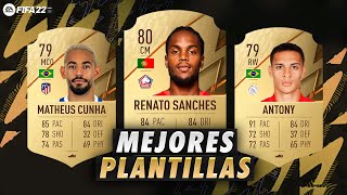 ¡ANÁLISIS Y REVISIÓN DE LAS MEJORES PLANTILLAS INICIALES DE FIFA 22 DE SEGUIDORES! | ULTIMATE TEAM