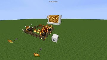 Minecraft Flaming Arrow Trap