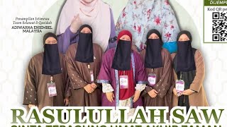 7 SEPT 2025 ALUNAN SELAWAT & GHASIDAH ADIWARNA ENSEMBEL MALAYSIA