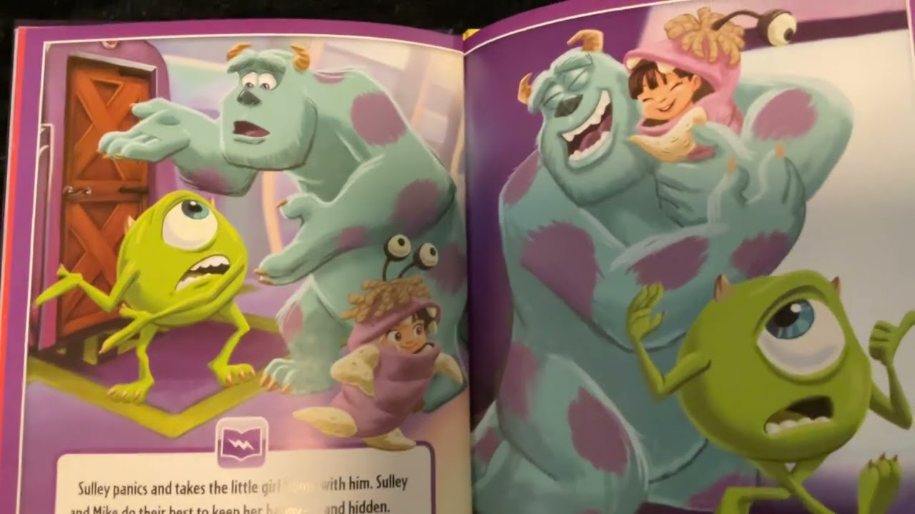 Disney Pixar monsters inc 👹 me readers