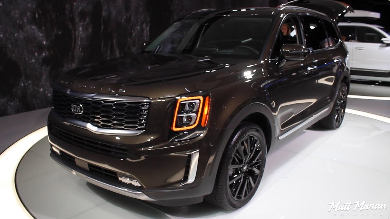 2020 kia telluride up look 2019 naias 2020 kia telluride up look 2019 naias