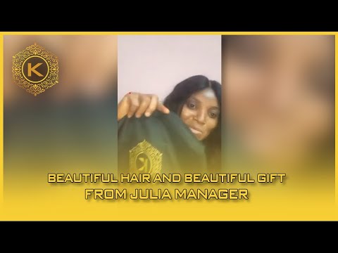 Video Beautiful Hair Beautiful Gift From Julia Manager 56