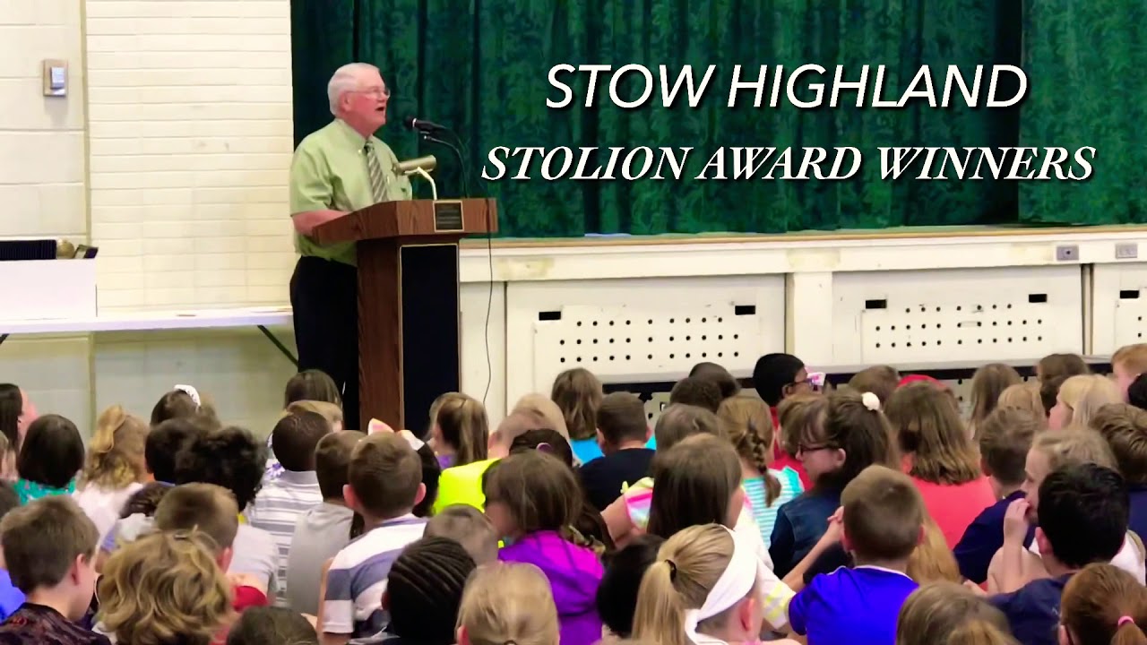 Stow Highland Elementary 2018 Stolion Awards YouTube