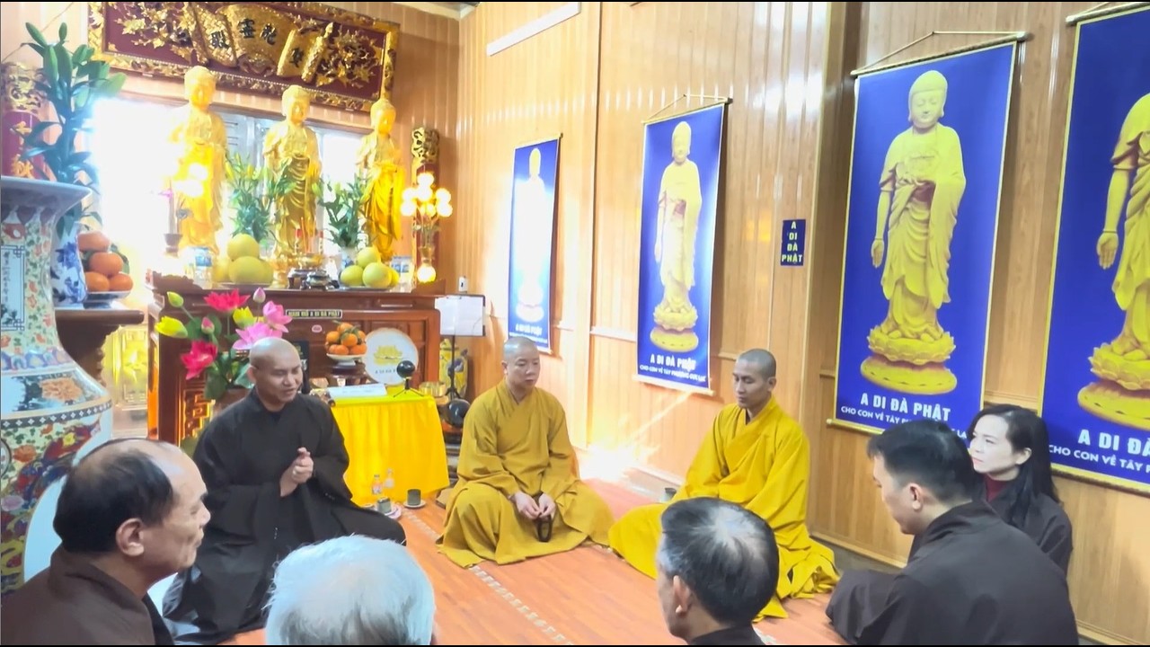 TT THÍCH GIÁC HẢO, CS PHÚC TRÍ CHIA SẺ HỘ NIỆM CHO CÁC PHẬT TỬ TẠI HẢI PHÒNG