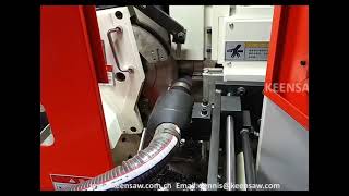 Full automatic fast speed tube cutting circular saw machine