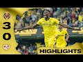 Villarreal Vallecano goals and highlights