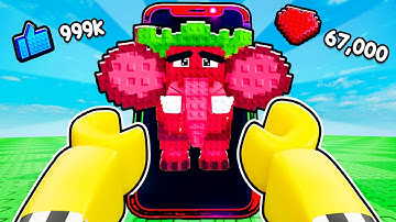 DOOMSCROLLING for Brainrots in Roblox scroll a brainrot...