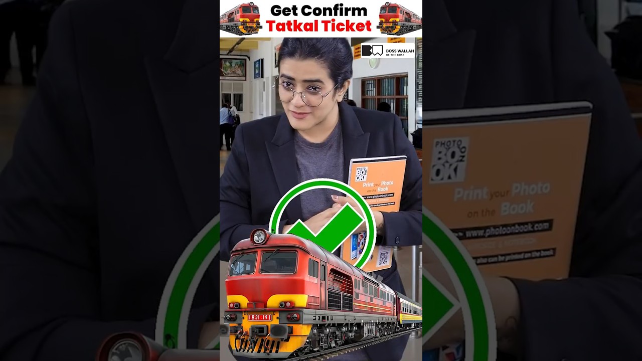 Book Confirmed Tatkal Ticket using this Trick!  #Shorts #tatkaltickets