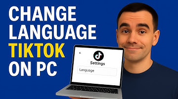 How To Change Language on TikTok (Laptop/PC)