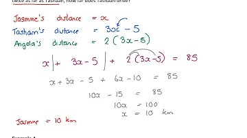 Grade 9 Equations -  Topic 4 Word Problems