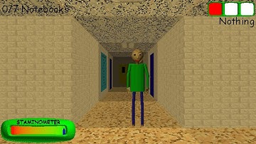Beating classic style with all fun settings! Baldi