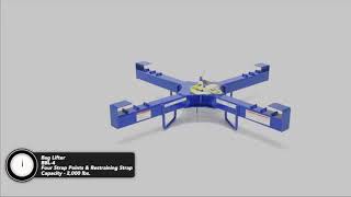 Vestil BBL-4 Bag Lifter