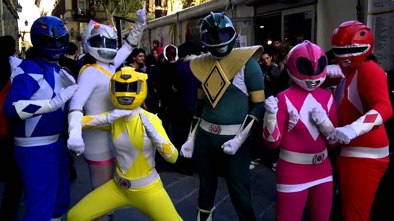 Lucca Comics 11 Power Rangers Cosplay パワーレンジャーコスプレ Youtube