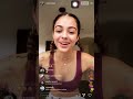 MALU TREVEJO SPILLS THE TEA ABOUT ANUEL AND TALS ABOUT HER EX BOYFRIEND LIVE ON IG (03/06/2020)