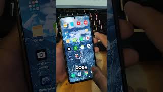 Cara Aktifkan fitur jendela mengambang di redmi note 13 pro 5g #shorts