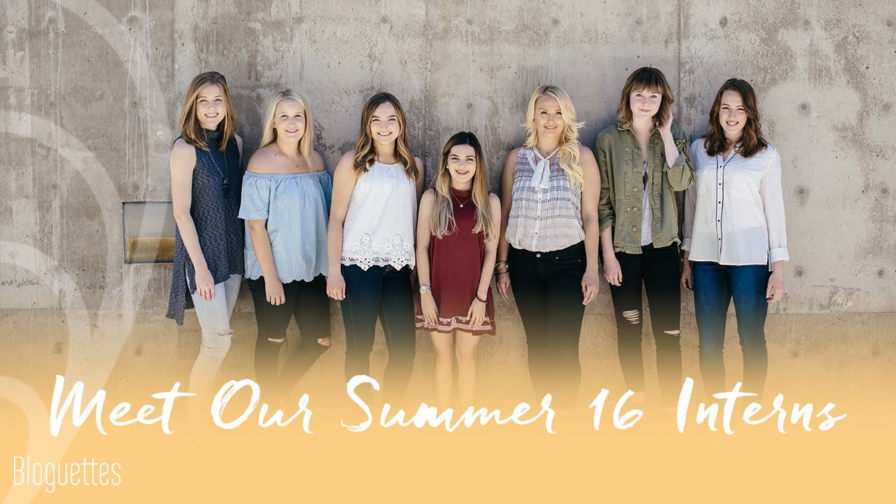 Meet Our Summer 2016 Interns! - YouTube