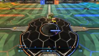 Intense Rocket League Game